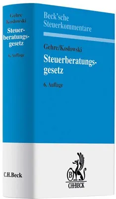 Produktbild von Steuerberatungsgesetz