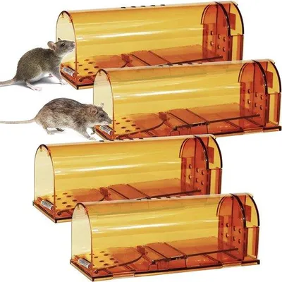 Produktbild von Famanu Lebendfalle für Mäuse - Tierfreundlich und Wiederverwendbar