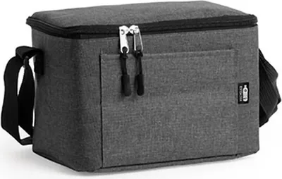 Produktbild von Stamina TB7608 | Cooler Bag Bismar 15,5x25x15,5 cm - Farbe: Black Melange 243 - Größe: 15,5 x 25 x 15,5 cm