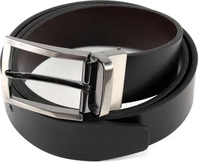 Produktbild von bugatti Gürtel Men's Reversible Belt 3.5 W110 Black / Dark Brown schwarz dunkelbraun