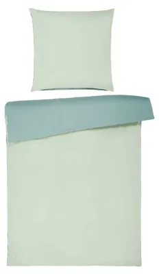 Produktbild von Komplettset aus Baumwollbettwäsche, 135 x 200 cm, Premium-Mako-Satin (4-teilig)