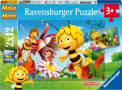 Obrázek produktu pro Ravensburger 07594, 12 kusů, Kreslené filmy, 3 rok/roky