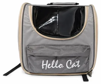 Produktbild von Katzentransportrucksack Transporttasche Katze mit Fenster