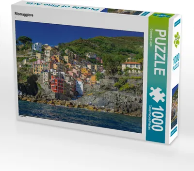 Produktbild von CALVENDO Puzzle Riomaggiore | 1000 Teile Lege-Größe 64x48cm Foto-Puzzle für glückliche Stunden
