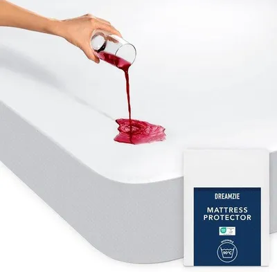 Productafbeelding van Famanu matrasbeschermer, 105x190 cm - Waterdicht en ademend