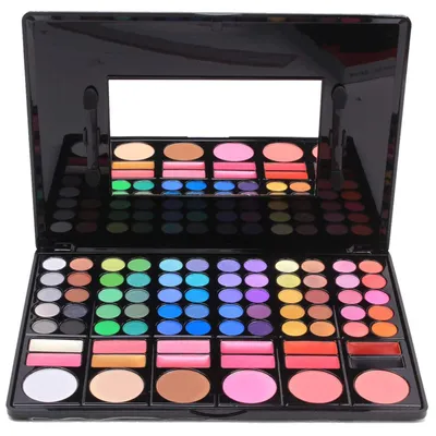 Produktbild von Professionelles Make-up-Set mit 78 Farben Lidschatten