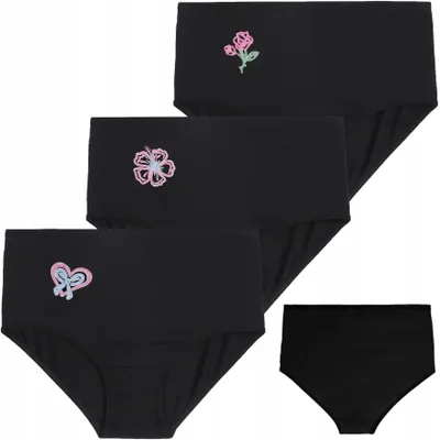 Obrázok produktu pre Dámske nohavičky - Dámske nohavičky, veľkosť 3XL - Bavlnené nohavičky, 3 kusy - Dámske spodné prádlo - Pre dámy