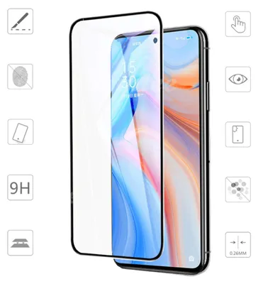 Image de Pour Honor X8a : film de protection en verre trempé 3D Full LCD H9 avec protection latérale, neuf