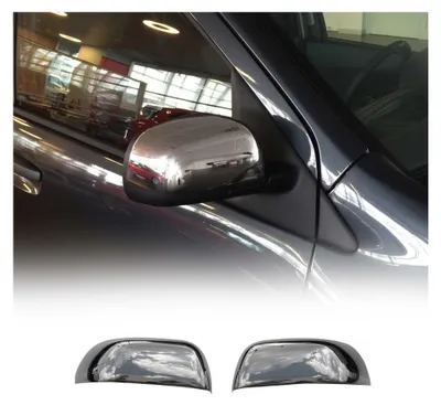Produktbild von Spiegelkappen Spiegelabdeckung für Dacia Dokker Edelstahl Silber 2tlg, KI-generiertes Bild