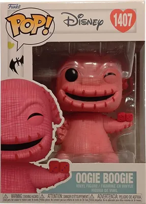 Zdjęcie produktu dla Funko Pop! Figurka winylowa Disney Oogie Boogie, figurka kolekcjonerska, figurka filmowa, figurka postaci, nr 1407