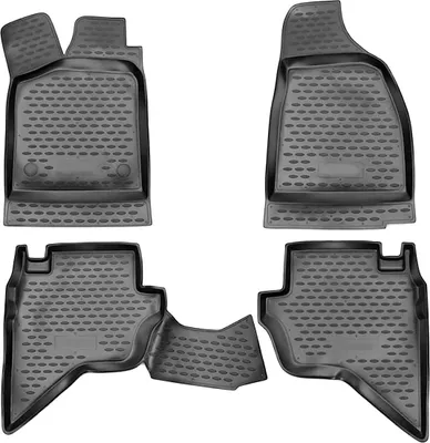 Zdjęcie produktu dla 2006-2012 Mazda BT-50 dywaniki podłogowe TPE czarne 4 szt
