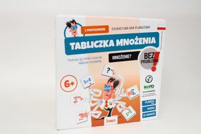 Zdjęcie produktu dla Gra Tabliczka Mnozenia Z Profesorkiem 05432
