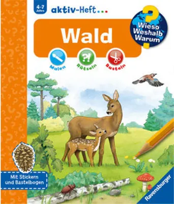 Produktbild von Wieso? Weshalb? Warum? aktiv-Heft: Wald