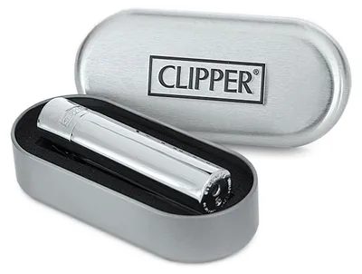 Image de Clipper métal argent brillant