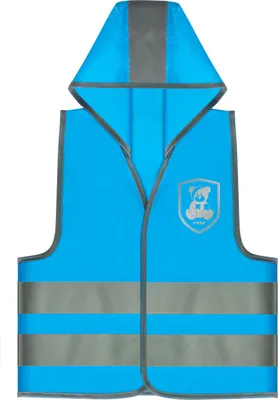 Produktbild von REER Sicherheitsweste Motiv 'Monster' blau