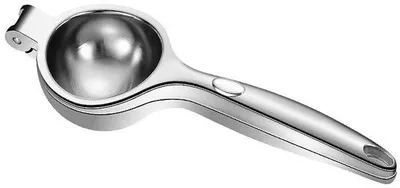 Produktbild von Handgeführte Zitronenpresse mit 7 cm Durchmesser, Zitronenpresse, handgeführte Zitronenpresse, für Küche, Bar, Restaurant, sicher und langlebig, korrosionsbeständig, L, 22*7*5.5cm