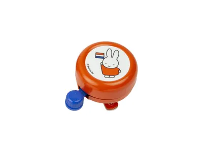 Image de Widek Cloche pour enfants MIFFY Ø=64mm, orange/blanc