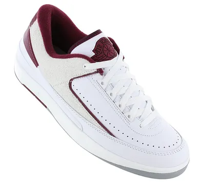 Produktbild von Air Jordan 2 Retro Low - Herren Sneakers Schuhe Weiß-Rot DV9956-103 , EU 40.5 US 7.5
