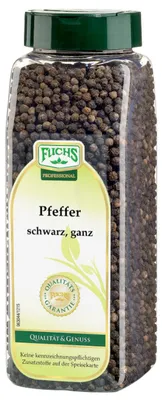 Obrázek produktu pro Fuchs Professional Pepř černý celý pálivý 500g