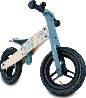 Produktbild von hauck Laufrad Kinder Balance N Ride Schildkröte, Holz Laufrad ab 18 Monaten