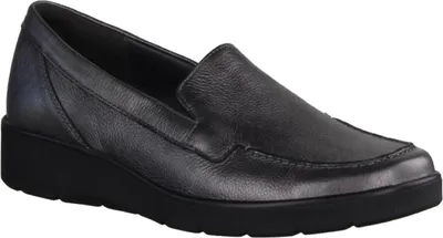 Image de Semler Melanie-007 Chaussure femme, confortable, Pepper, cuir, semelle amovible - Chaussures femme confortables, gris, cuir (softina)