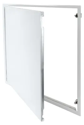 Produktbild von PROTEKTOR Revisionsklappe mit Schnappverschluss 60x60cm Weiß Revisionstür, Wartungsklappe mit Schnappverschluss, Feuchtraumgeeignet