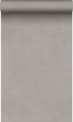 Produktbild von Origin Wallcoverings Tapete Lehmputz Grau 50 x 900 cm