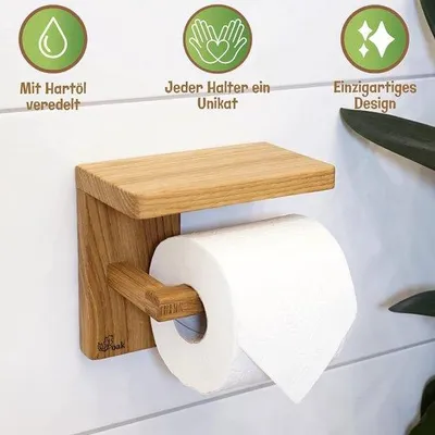 Produktbild von Toiletrolhalter aus Kunststoff
