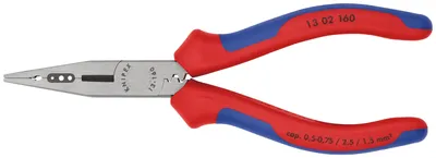 Produktbild von KNIPEX Verdrahtungszange Atramentiert 160 mm