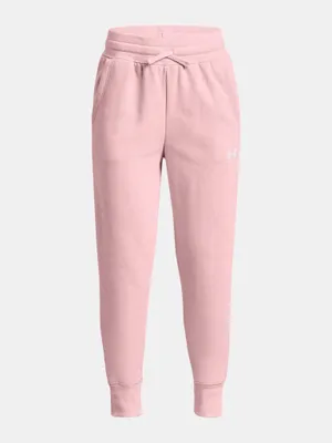 Produktbild von Under Armour Rival Fleece Lu Jogginghose – Pink 1373133-647__YLG
