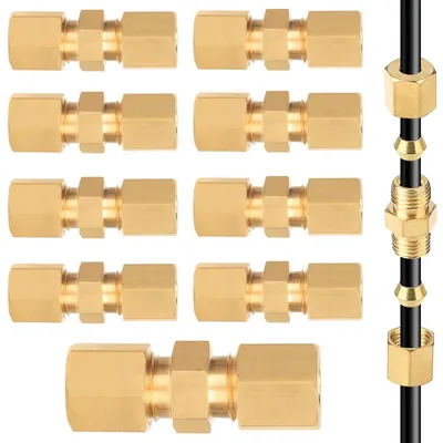 Immagine prodotto di Solidchoice - 10 connettori per tubi freno, diametro 4,75 mm