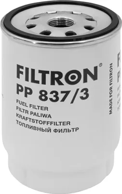 Produktbild von Kraftstofffilter FILTRON PP 837/3 für MAN TGS II Anschraubfilter