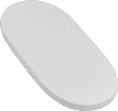 Produktbild von Pastel Grey Spannbettlaken mit Gummiband 80x40cm