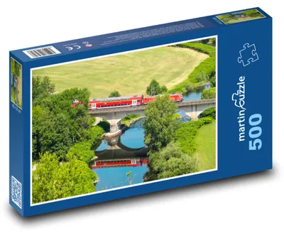 Obrázek produktu pro martinpuzzle - Puzzle 500 - Vlak - most