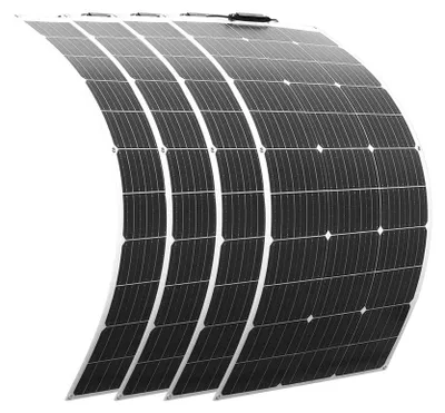 Immagine prodotto di Pannello solare - Pannelli solari - Monocristallino - 400W - Flessibile - Pieghevole - Impermeabile - per camper - per barche