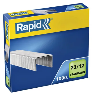 Obrázok produktu pre Sponky Rapid 23/12 pozinkované štandardné 1000 kusov