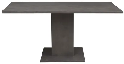Produktbild von FURNARO Esstisch Tap Esszimmertisch Tisch ausziehbar B/H/T: 120-160x76x80 cm, Farbe:Graphit