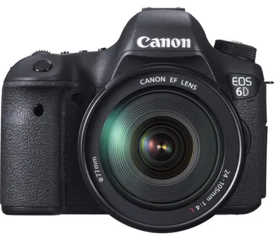 Produktbild von Canon EOS 6D + EF 24-70mm, 20,2 MP, 5472 x 3648 Pixel, CMOS, Full HD, 755 g, Schwarz