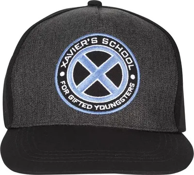 Produktbild von X-Men Cap Uni Xavier Logo schwarz Standard