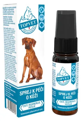 Sprej pro péči o pokožku psů 10 ml – Green idea