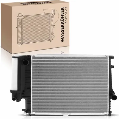 Image de Frankberg 1x Radiateur Radiateur d'eau Radiateur de moteur pour BMW 5er Touring E34 518i 520i 525i 1988-1997