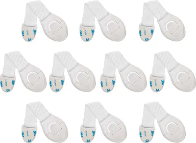 Produktbild von Baby Schubladensicherung Set 10 Stück Kindersicherung Schrank Starkes Klebeband 5192