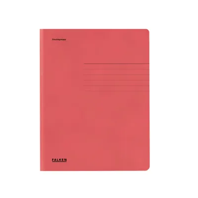 Produktbild von Falken Jurismappe 80001357 DIN A4 3 Klappen Karton rot