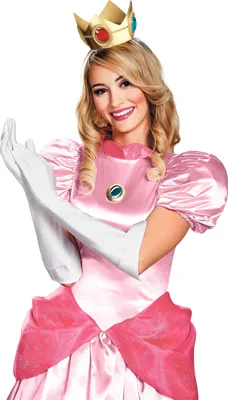 Produktbild von Prinzessin Peach Accessoire-Set Super Mario Videospiel bunt - Einheitsgröße
