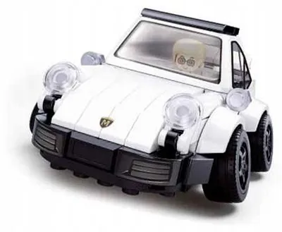 Produktbild von Sluban Car Club Bausteine weißes Auto 169 Teile
