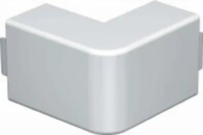 Produktbild von OBO BETTERMANN OBO Ausseneckhaube WDK HA40060RW 40x60mm PVC reinweiss RAL9010 6192254