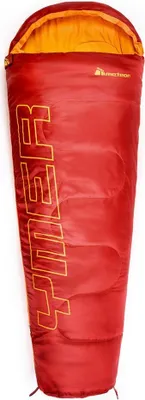 Produktbild von meteor Premium Kinder-Schlafsack Sommer Ultraleicht Kinder Hüttenschlafsack Komfortbel Jugendliche Camping Deckenschlafsack Outdoor Leicht Herbst inlett Schlafsack kleines Baby Mini Sleeping Bag rot / orange