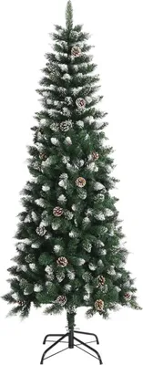 Obrázok produktu pre vidaXL Umelý vianočný stromček so stojanom zelený 210 cm PVC