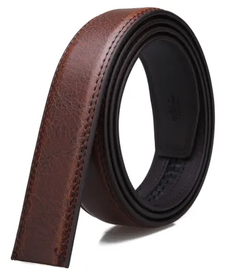 Produktbild von SAMTOBELY Herren Gürtel Ratsche Automatik Gürtel für Männer 35mm Breit Ledergürtel, 1 3/8" Ohne Schnalle