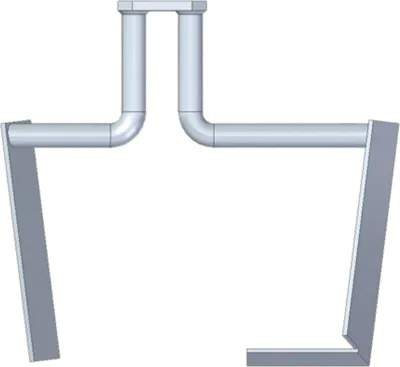 Produktbild von Eibenstock Elektrowerkzeuge Rührpaddel für TwinMix 1800/TwinMix 1800 T, 31451000
